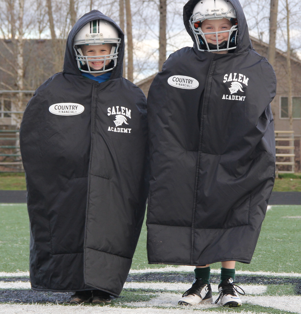 Rally Athletic Custom Athletic Bags & Apparel - Sideline Capes and